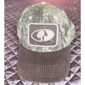 Mossy Oak Camo Logo Hat Adjustable OSFM Outdoors Hunting Cap